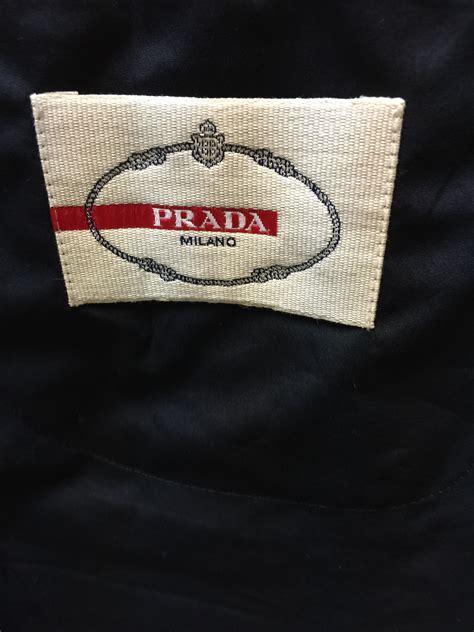 rubber prada tags red|genuine prada leather.